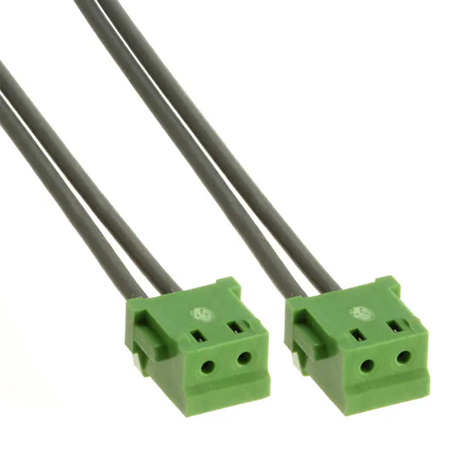 双 U 型槽绝缘位移部分 JUMPER 02ZR-8M-P - 02ZR-8M-P 12"