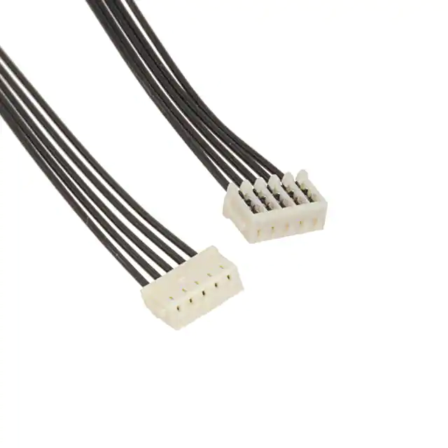 30 AWG BLA 1.0 毫米间距线束组件见表格跳线 05SR-3S - 05SR-3S 6"