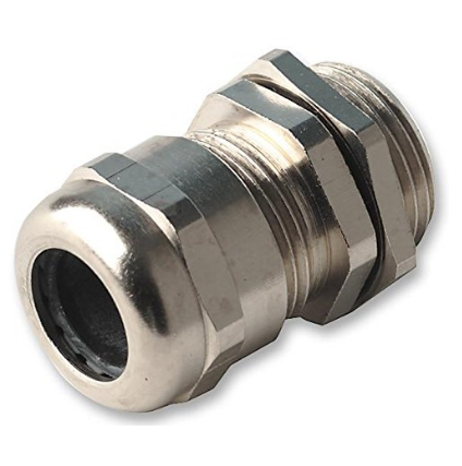 电缆组件压盖 M25 黄铜金属镀镍处理