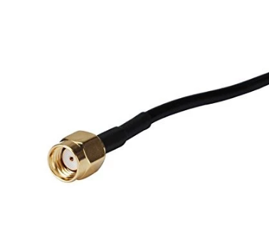 直镀金 SMA 公头转 SMA 母头连接器延长尾纤电缆 RG174