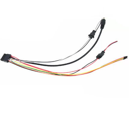 DC 插头定制线束 12 针 Molex 43025 至 2 针 3 针公母 Jst-SM 2.5