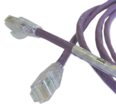 用于 LAN 的 Molex CAT6 实心 U/UTP 电缆组件 ls0h 护套