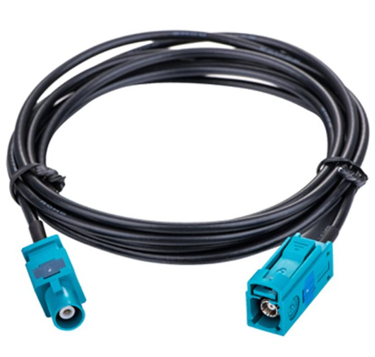 50ohm Fakra Z 公对母延长 RG174 尾纤电缆组件同轴电缆