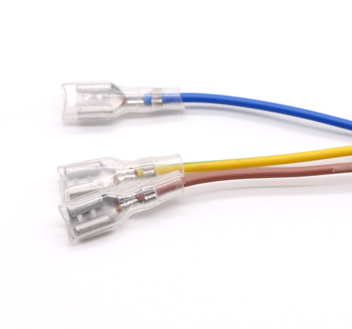 4.8/187母铲形端子尼龙全绝缘线束