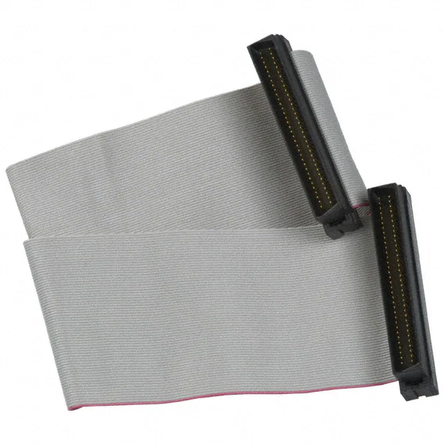 高质量非屏蔽灰色带状扁平电缆组件