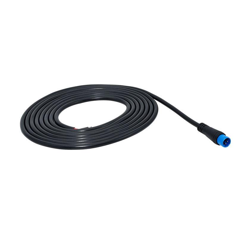 M8 4极防水插头连接线 扩展坞控制器防水连接线接头