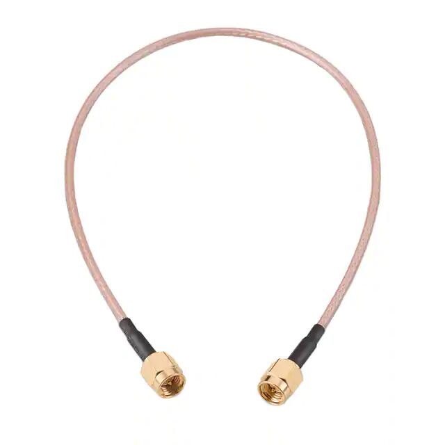 SMA 直插头转 SMA 直插头软电缆 RG316
