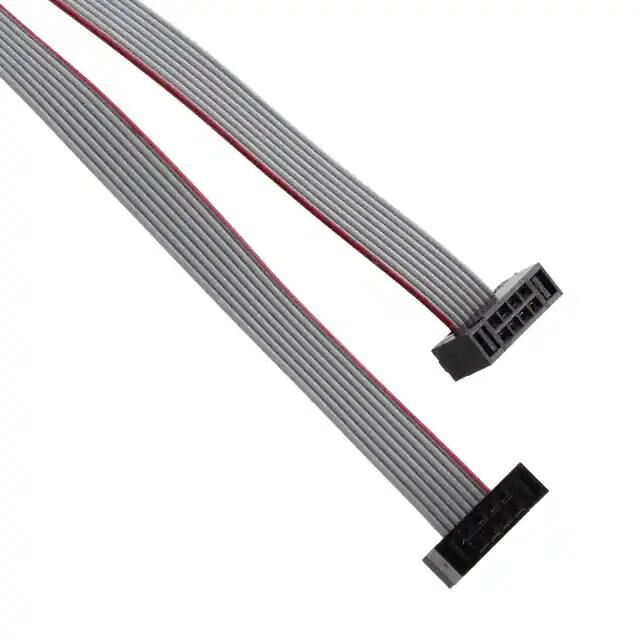 高品质1.27mm灰带插座转插座IDC电线电缆