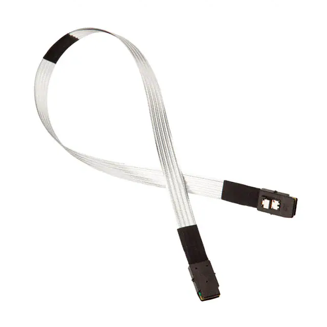 焊接定制8F36-AAA105-0.50 36 18 位置 miniSAS 4i 插头至插头 1.64'（500.00mm） 线束小批量定制 专业团队 锐诚达