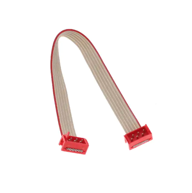 连接生产1483351-2 6 矩形电缆组件 插头至插头 0.492'（150.00mm，5.91