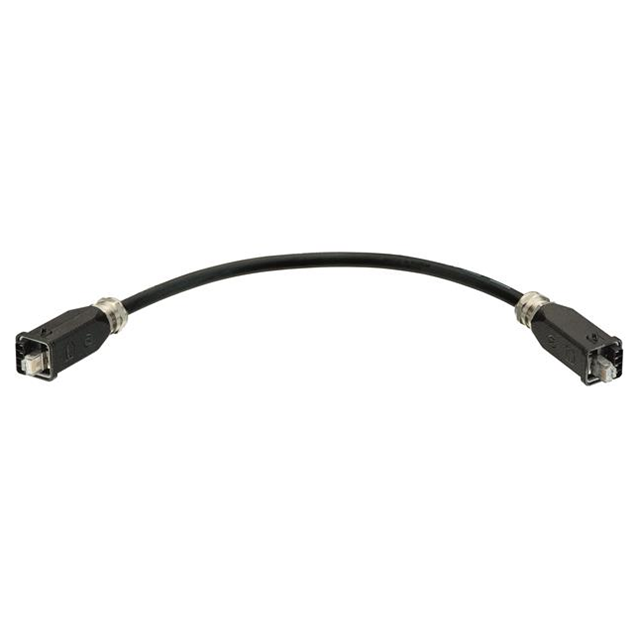 稳定性能09457251532 缆线 RJ45 插头和电源触头 8 信号，4 电源 线路 3.28' 线束小批量定制 专业团队 锐诚达