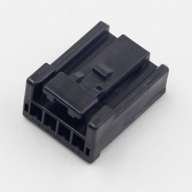HSG PH2.0mm 4P 黑色单排 PBT JST P/N 04CPT-B1-2A 锐诚达
