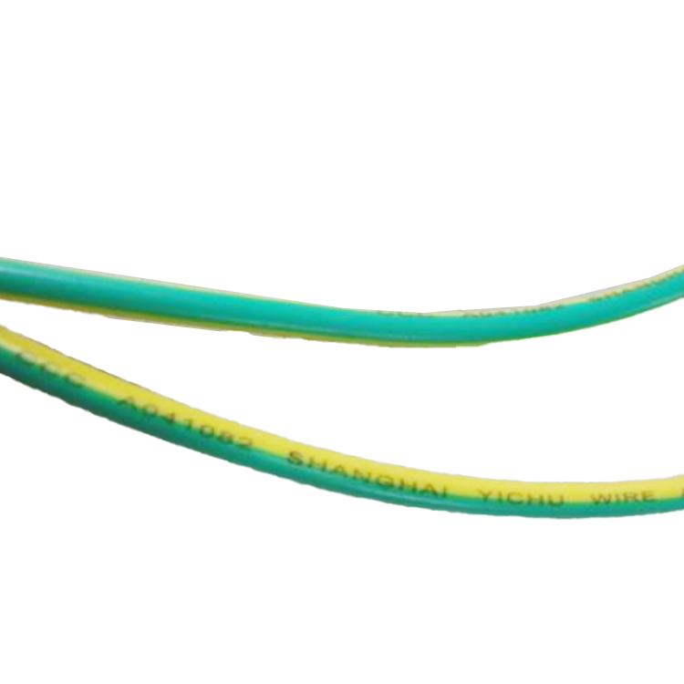 UL1015  1Cx12#（65/0.254)   OD=4.1mm   600V   黄注绿 锐诚达