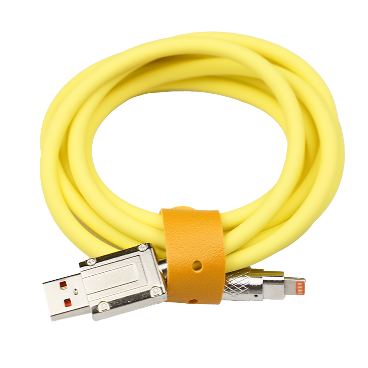 加粗锌合金数据线120W超级快充Typec安卓通用手机充电线厂家现货