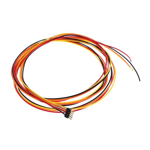 D-Sub 电缆组件 D 型，微型 D 多股，单股 3.00'（914.40mm） 插头，公引脚 至 单条导线引线 无屏蔽 多样化选择 锐诚达