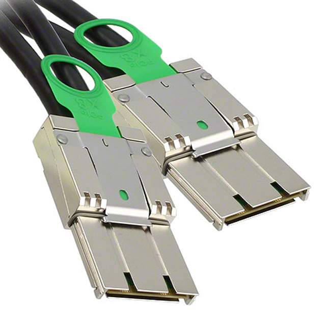 68 18 位置 PCIe x8 插头至插头 1.64'（500.00mm） 黑色 屏蔽 多样化选择 锐诚达