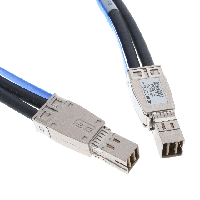 36 18 位置 miniSAS HD 4x 插头至插头 6.56'（2.00m） 黑色 屏蔽 多样化选择 锐诚达