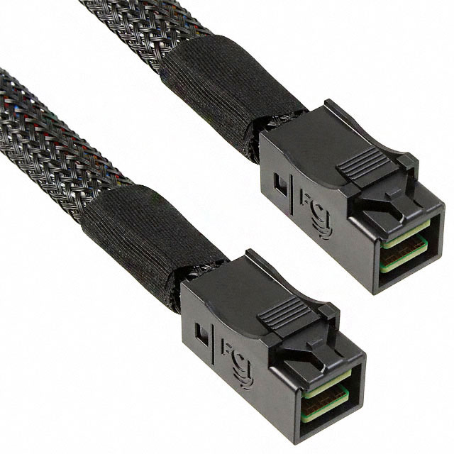 36 18 位置 miniSAS HD 4i 插头至插头 3.28'（1.00m） 黑色 多样化选择 锐诚达