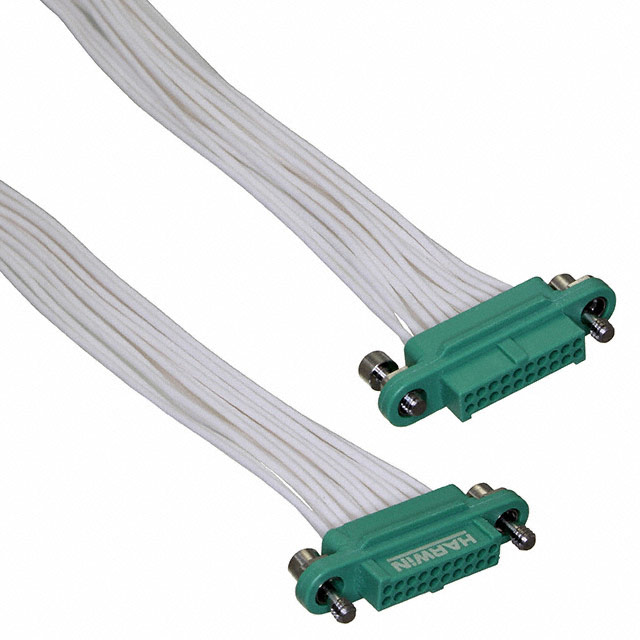 20 矩形电缆组件 插口至插口 0.492'（150.00mm，5.91