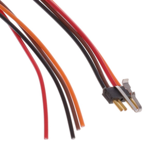4 矩形电缆组件 插口至单条导线引线 1.50'（457.20mm）多样化选择 锐诚达