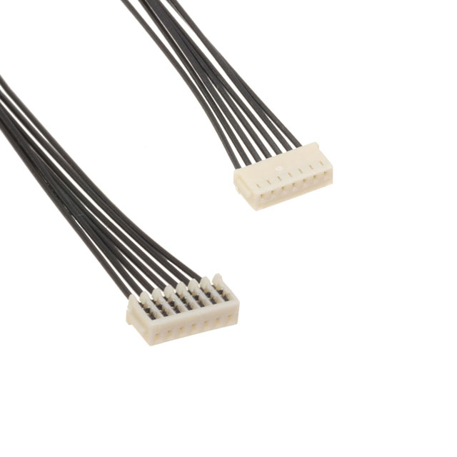 7 矩形电缆组件 插口至插口，反向 0.167'（50.80mm，2.00