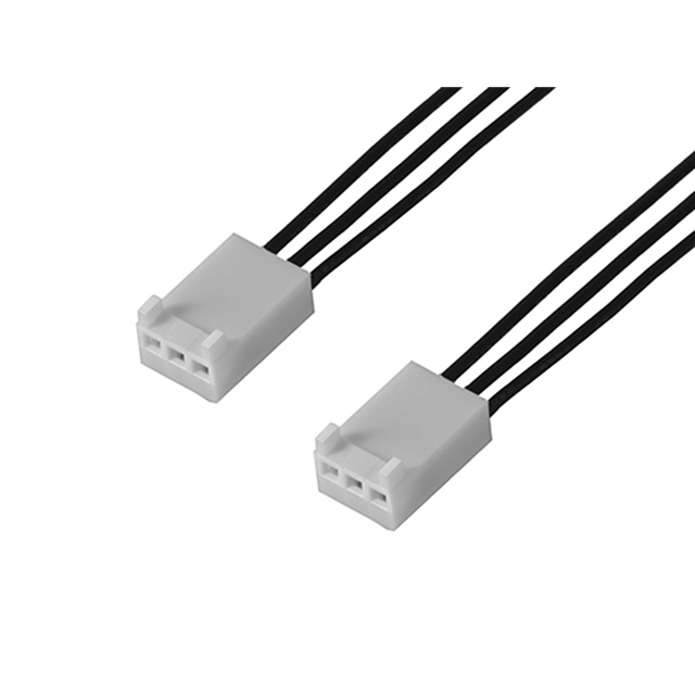 3 矩形电缆组件 插口至插口 1.97'（600.00mm）多样化选择 锐诚达