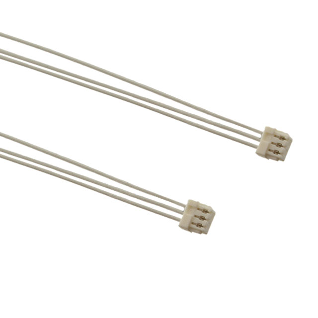 3 矩形电缆组件 插口至插口 0.500'（152.40mm，6.00