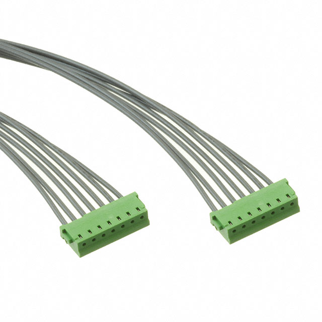 7 矩形电缆组件 插口至插口 0.167'（50.80mm，2.00