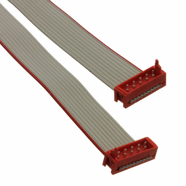 10 矩形电缆组件 插头至插头 0.820'（250.00mm，9.84