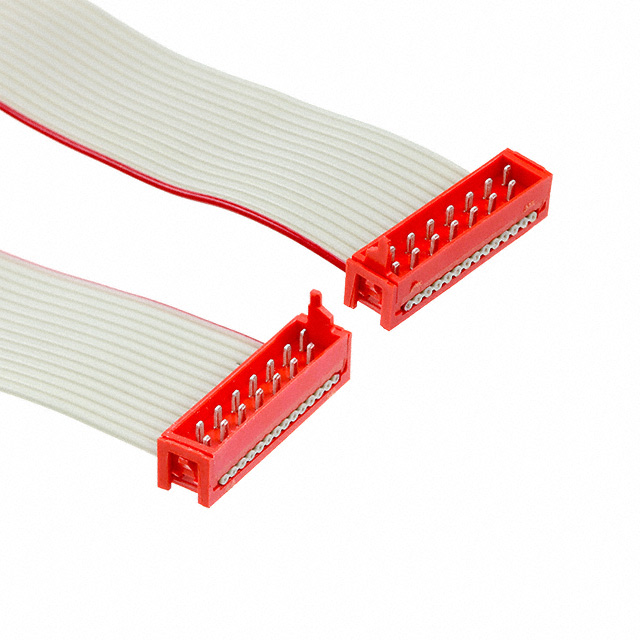 14 矩形电缆组件 插头至插头 0.246'（75.00mm，2.95