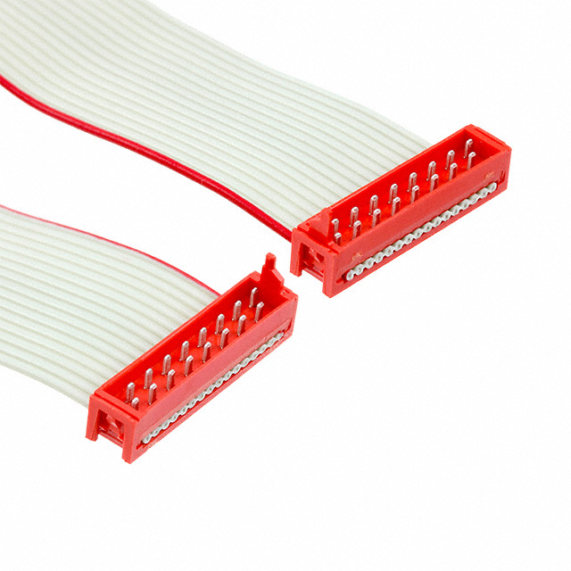 16 矩形电缆组件 插头至插头 0.492'（150.00mm，5.91