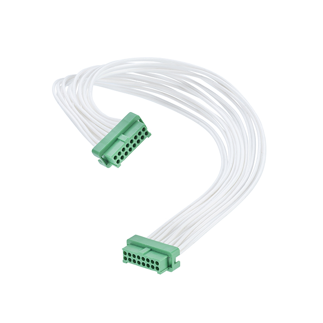 20 矩形电缆组件 插口至插口 0.492'（150.00mm，5.91