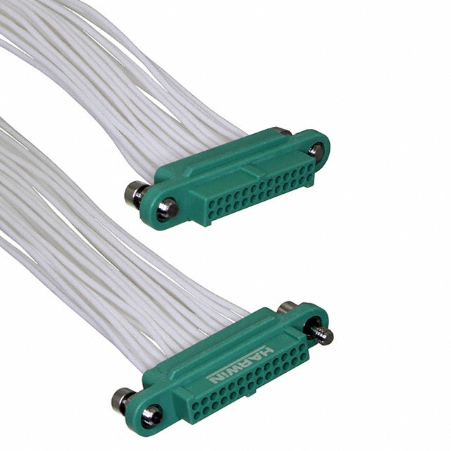 26 矩形电缆组件 插口至插口 0.492'（150.00mm，5.91